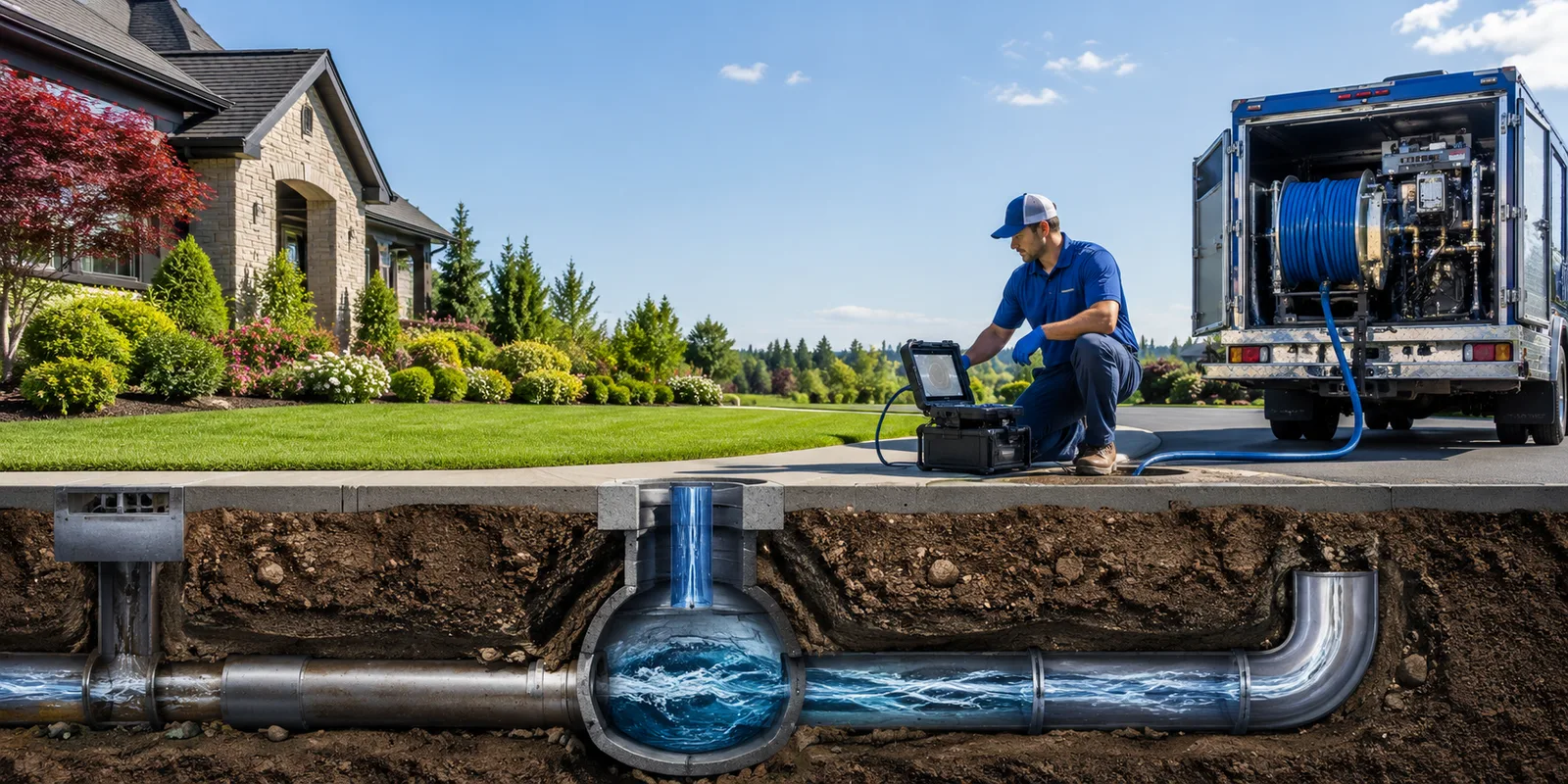 Drainage restoration information for Johnson Creek, WI